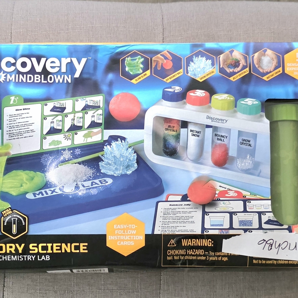 Discovery Mindblown Mix Lab Kit with Blue and Yellow